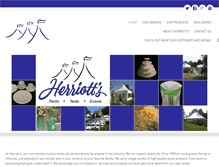 Tablet Screenshot of herriotts.com